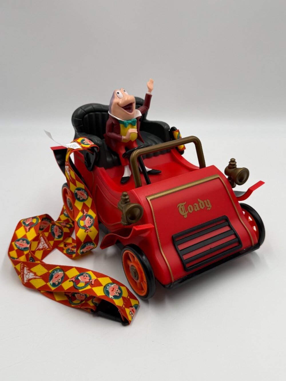 Walt Disney World Parks Mr. Toad Wild Ride Popcorn Bucket w/ Lanyard Souvenir